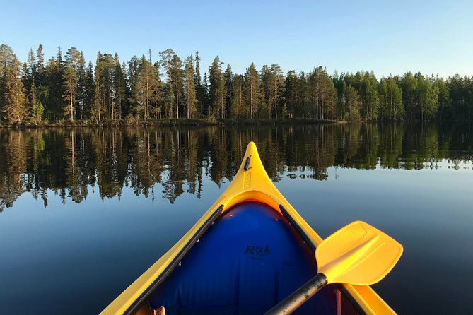 Canoe Trip in Lapland - Canoeing from Rovaniemi with real local scenery