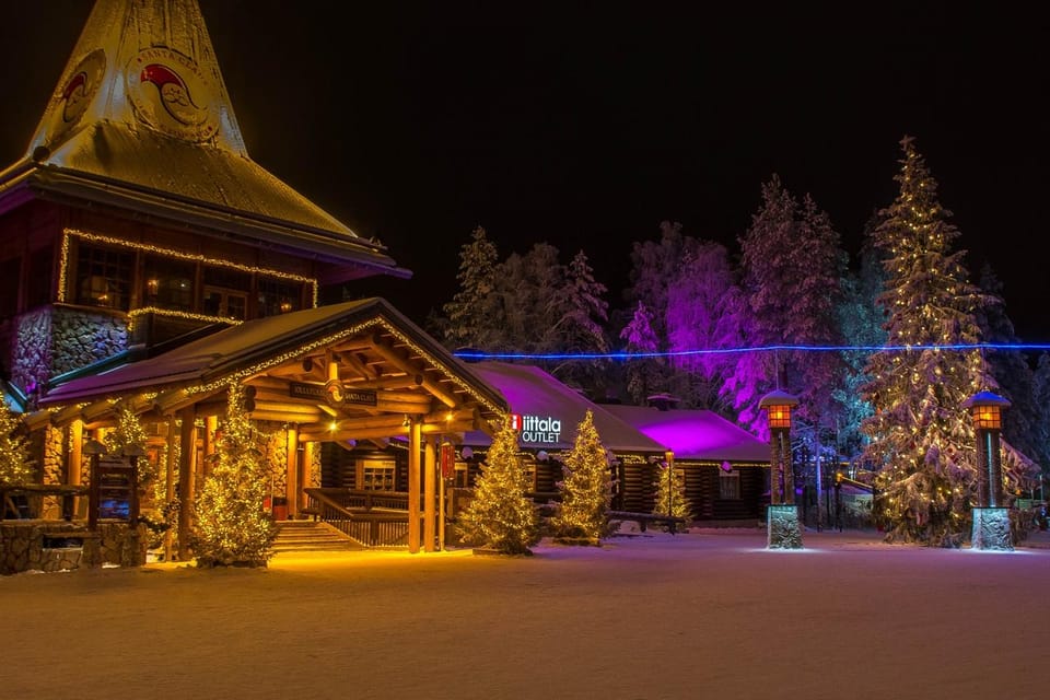 City tour and Santa Claus village visit in Lapland - Santa Claus Village visit: live meeting and the letter-from-Santa moment