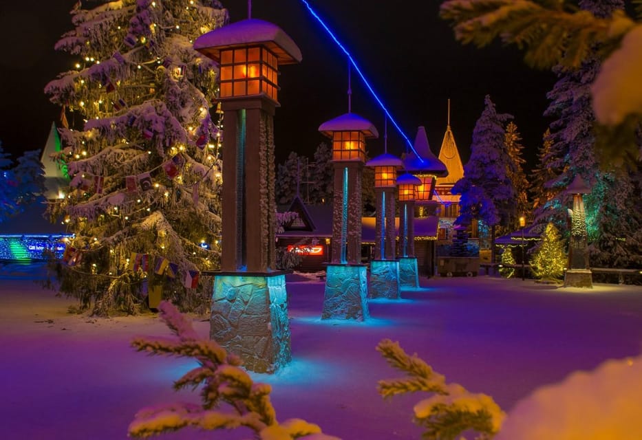 City tour and Santa Claus village visit in Lapland - Arctic Circle line and souvenir shopping: how to use your free time wisely