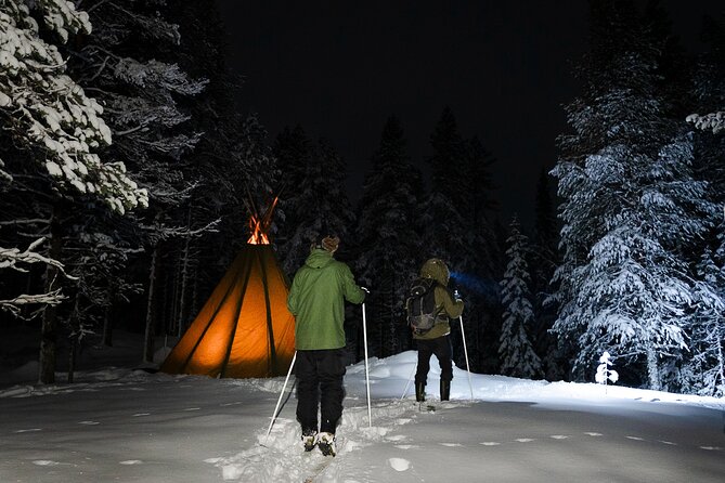 Evening Ski Trek to the Wilderness - Extra Small group - Ski coaching first: how the evening starts