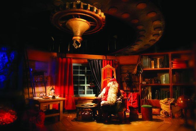 Excursion To Santa Claus Village - Entering Santa’s Office and the Village Atmosphere