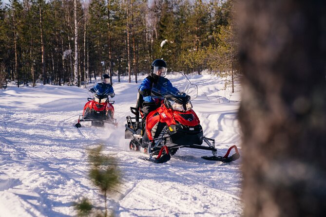Family Snowmobiling in Rovaniemi, Apukka Resort - “Pickup punctuality” is part of the experience