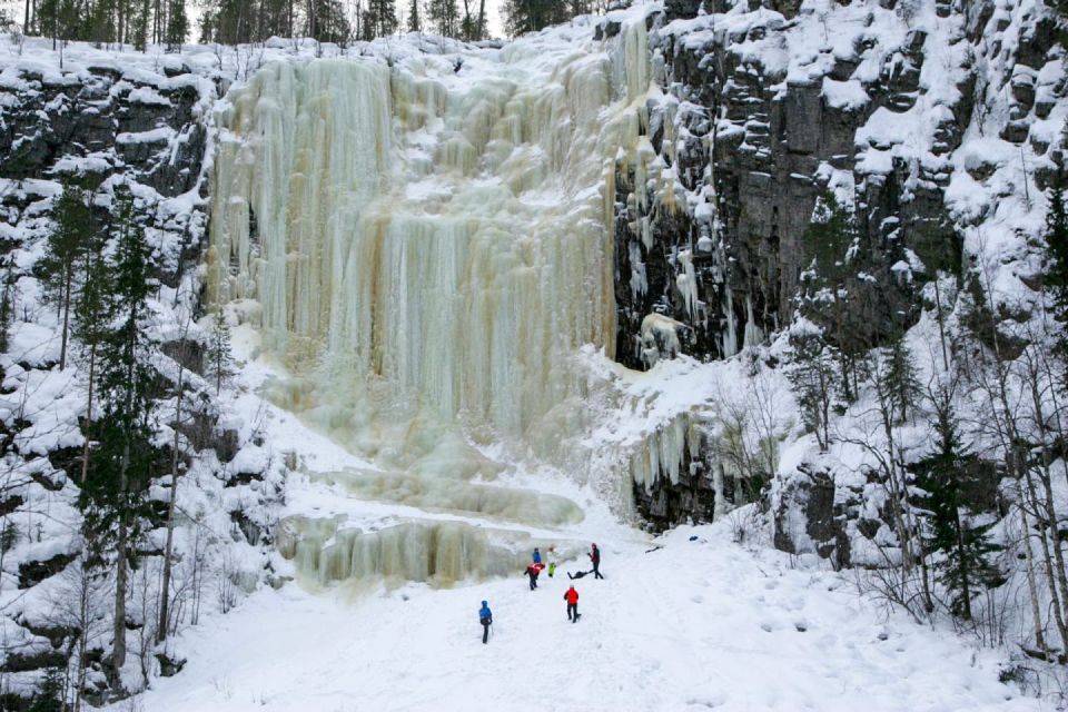 From Rovaniemi: Korouoma Frozen Waterfalls Small-Group Hike - Korouoma Frozen Waterfalls: what you’re really paying for