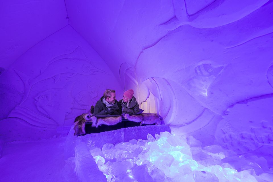 From Rovaniemi: SnowHotel Visit with Ice Restaurant Dinner - Ice Rooms tour: what a yearly rebuild changes for you