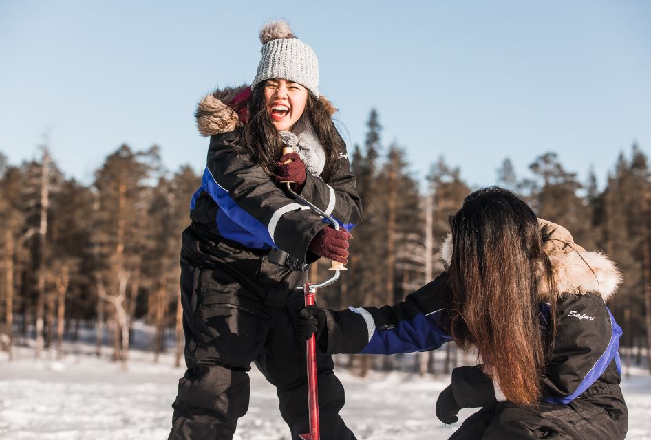 From Rovaniemi: Snowshoeing and Ice Fishing Tour - Getting out of Rovaniemi: the Arctic Circle drive and what you’ll learn first