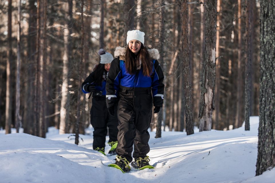 From Rovaniemi: Snowshoeing and Ice Fishing Tour - Ice fishing on a frozen lake: drilling your hole and setting realistic expectations