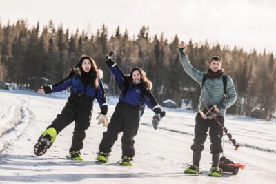 From Rovaniemi: Snowshoeing and Ice Fishing Tour - Snowshoeing across the frozen lake: walking 2 kilometers through real Lapland winter