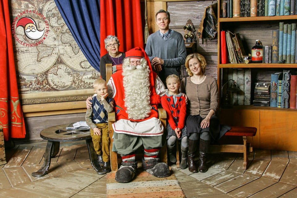From Rovaniemi: Tour to Santa Claus Village - The Santa meeting: what you’ll do (and what to expect)