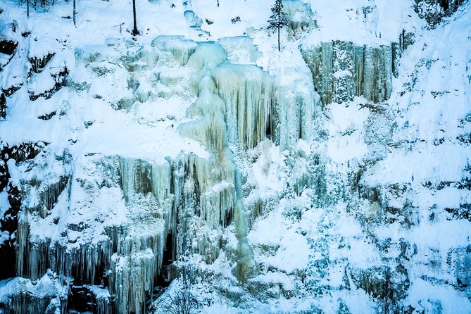 Frozen Waterfalls of Korouoma Canyon tour with Pro Photos & BBQ - Quick hits on Korouoma’s frozen waterfalls