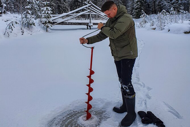 Half-Day Husky Safari and Salmon Ice Fishing Experience - Warm Gear First: Thermal Outerwear and Staying Comfortable