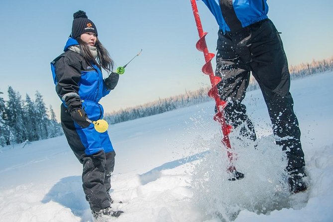 Ice Fishing -By car - The Forest Lake Experience: Quiet Nature Over City Noise