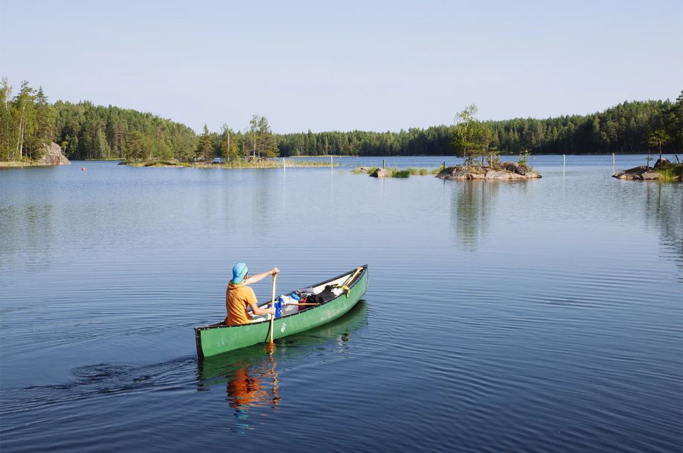 Lapland: Canoeing Trip with Reindeer and Husky Farm Tour - Reindeer farm feeding: stories, photos, and hands-on time