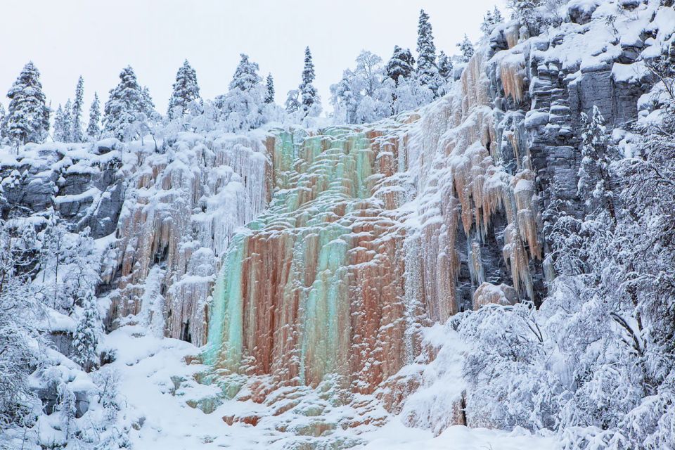 Lapland: The Frozen Waterfalls of Korouoma Tour - Korouoma Frozen Waterfalls: the real draw in Lapland