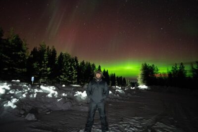 Northern Lights Hunting - The minivan ride: how the hunting plan adapts