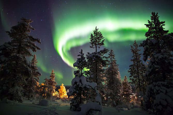 Northern Lights Hunting with Snowmobiles - Snowmobile driving in Lapland: more than a thrill ride
