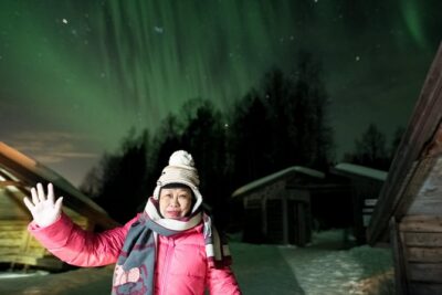 Private Northern Lights Hunting Expedition - The main drive: finding darker viewpoints beyond the city lights