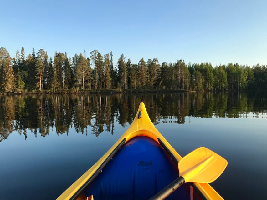 Rovaniemi: All-Day Canoe Adventure - Licensed Canoe Coaching: How You Learn to Steer and Stay Safe