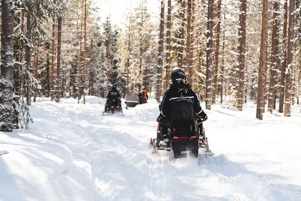 Rovaniemi: Easy Snowmobile Safari - The Arctic Circle Ride: Timing, Scenery Pauses, and the Halfway Moment