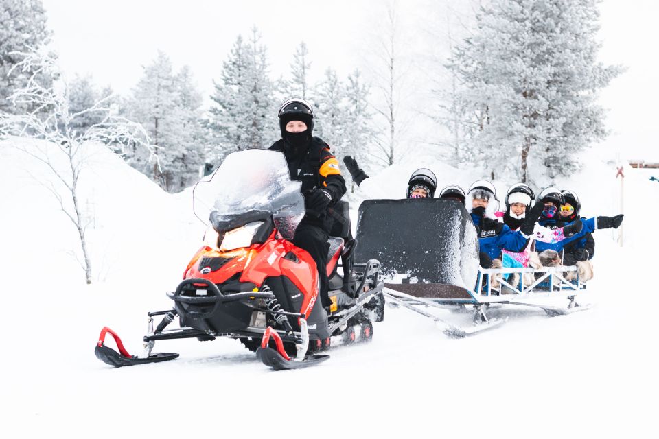 Rovaniemi: Family Snowmobile Safari with Campfire and Snacks - Mini-snowmobiles for kids (up to 11–12): the part children remember