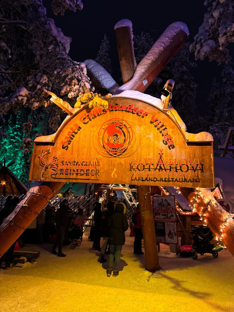 Rovaniemi: Guided Tour of Santa Claus Village - Price and value: $57 for guided time, queue help, and photo planning