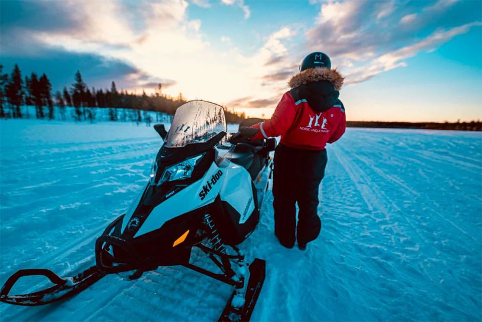 Rovaniemi: Half-Day Snowmobile & Ice Fishing Experience - Lappish BBQ after the ride: the warm reward