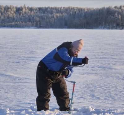 Rovaniemi: Ice-Fishing like a Finn - From pickup to the ice: how the 2.5 hours unfold