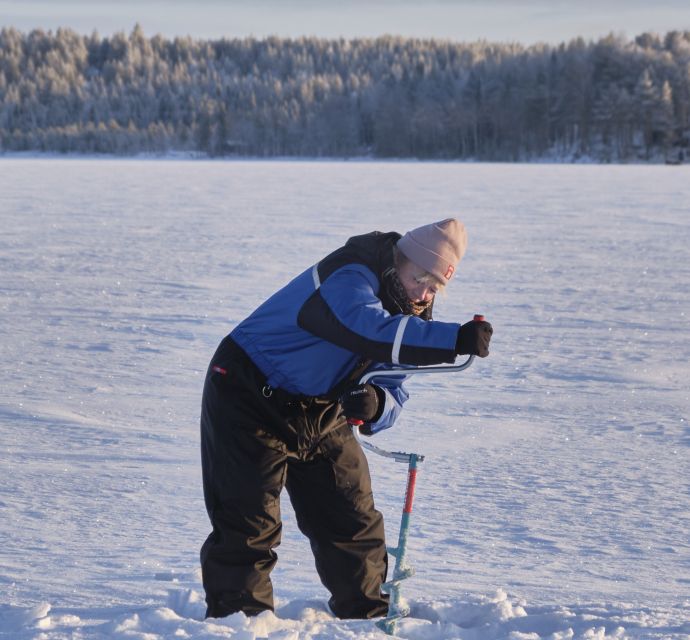 Rovaniemi: Ice-Fishing like a Finn - From pickup to the ice: how the 2.5 hours unfold