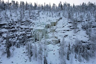 Rovaniemi: Korouoma Canyon Frozen Waterfalls Guided Hike - Spotting Arctic wildlife cues along the trail