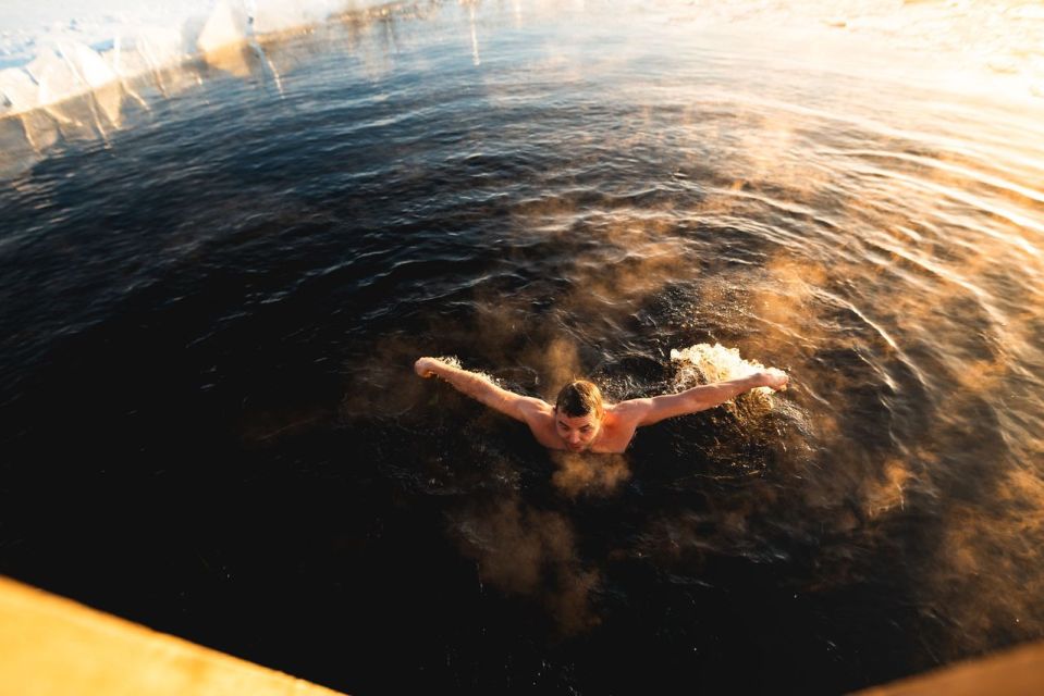 Rovaniemi: Lappish Evening Experience with Dinner - Arctic lake swim or snow jump: the cold part you control