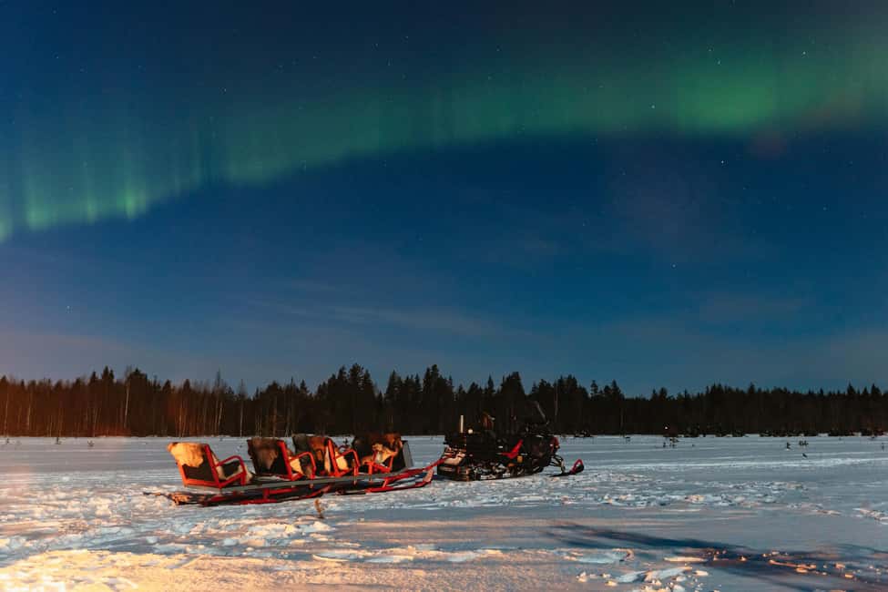 Rovaniemi: Northern Lights Family-Friendly Snowmobile Safari - Getting There: City Center Starts at the Office, Not Your Hotel