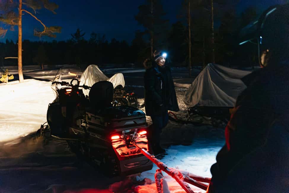 Rovaniemi: Northern Lights Family-Friendly Snowmobile Safari - What the 3 Hours Feels Like: Transfers, Forest Riding, and Short Stops