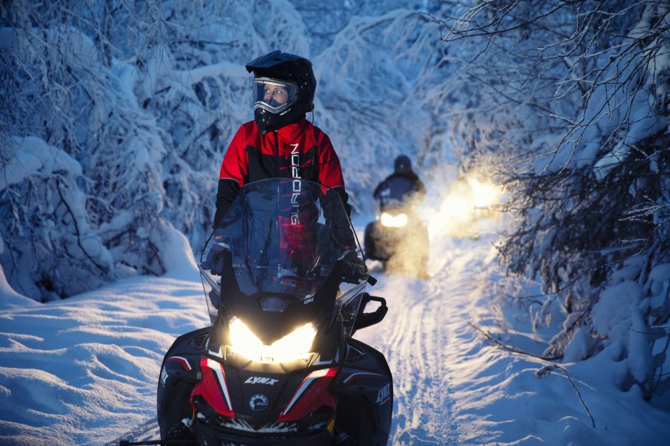 Rovaniemi: Northern Lights Snowmobile Tour - Snowmobile driving rules, licenses, and the stuff people forget