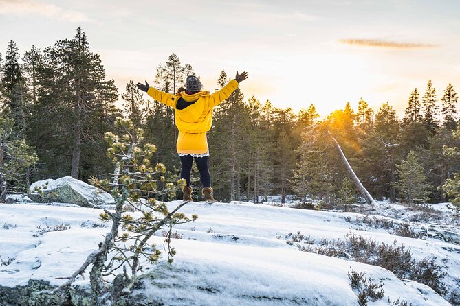 Rovaniemi photography tour - Stop 3: Ounasvaaran Lookout for authentic winter outdoors