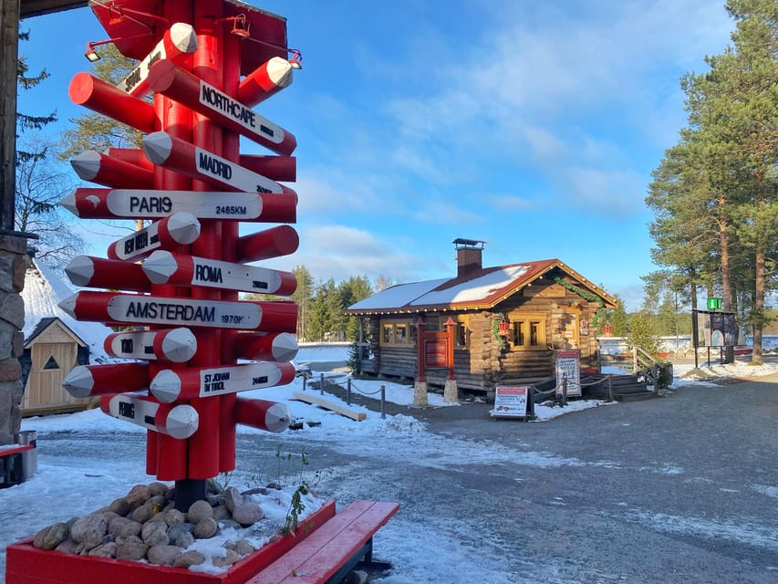 Rovaniemi: Santa Claus Village and Husky sledge/guided tour - Meeting Santa Claus: photos, queue reality, and quick conversation