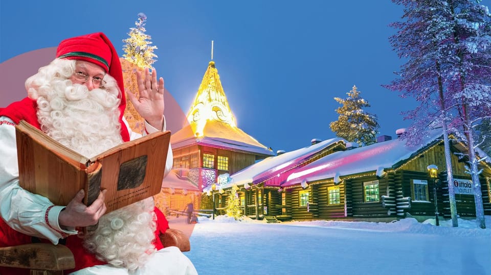 Rovaniemi: Santa's Village, Husky, & Reindeer Sled Ride - Reindeer sleigh ride: the countryside glide and photo time