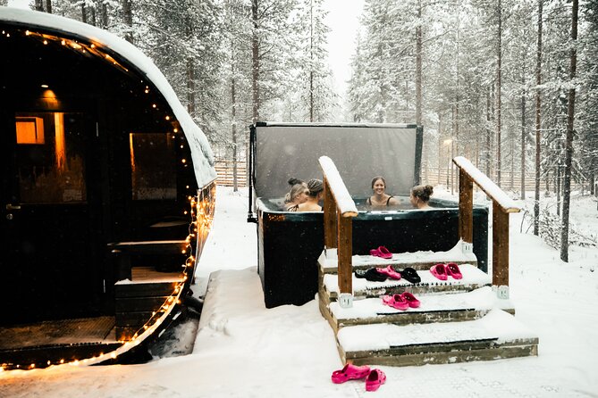 Rovaniemi Sauna World with a Hot Tub, Jacuzzi and Cold Pool - The 1.5-hour pace: why timing works in winter Rovaniemi