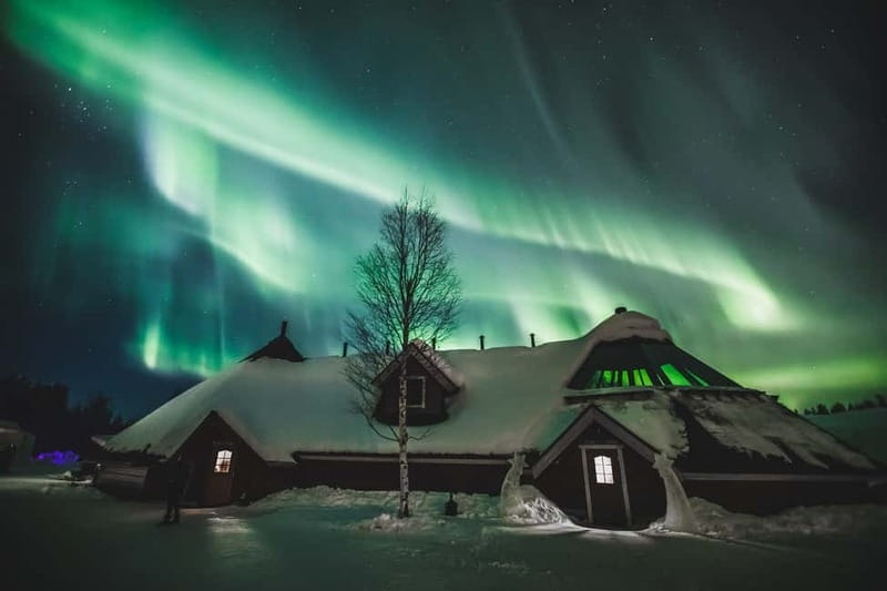 Rovaniemi: Snow Sauna Experience, Jacuzzi and Dinner in Kota - Outdoor Jacuzzi Under Arctic Sky + Winter Fun Nearby