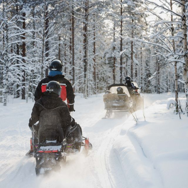 Rovaniemi: Snowmobile Safari in the Arctic Circle - Where You Meet: Santa Claus Village or the City Office