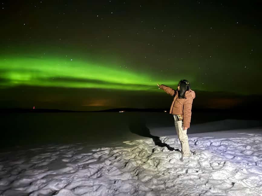 Rovaniemi:Northern Lights Hunt in Lapland Wilderness - The aurora moment: how to watch, and how to photograph it