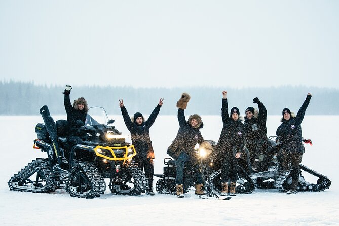 Santa Village Tour+Lapland Cuisine In Glass Igloo+Snow Scooters - Guides really steer how this day feels