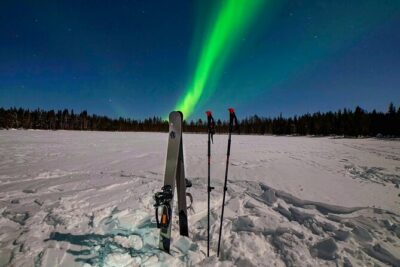 Ski Trekking under the Northern Lights - The group, the guide, and why “small” changes everything