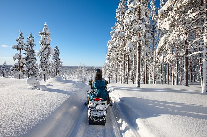 Snowmobile Safari 2h - Frozen river riding first: why the start feels so good