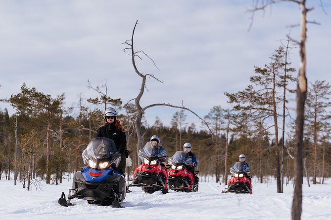 Snowmobile Safari into the Wilderness, Apukka Resort Rovaniemi - Rovaniemi snowmobile safari from Apukka: what the 2.5 hours is really for