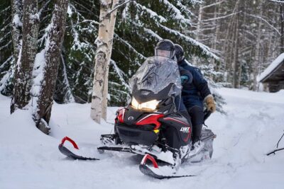 Snowmobile Safari to the Wilderness - Riding Through Lapland: Forests, Frozen Rivers, and Speed You Can Feel