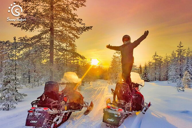 Snowmobile Whole Day Adventure - Small Group - Key points at a glance