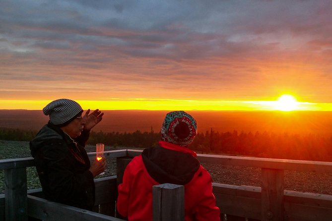 Sunset at the Arctic Circle - Getting to Katkavaara without the stress: pickup done for you