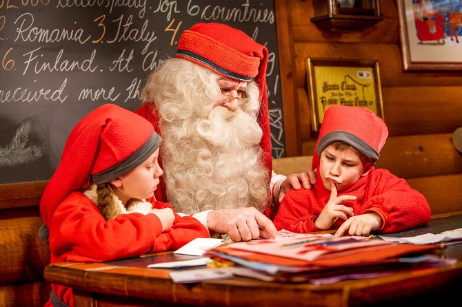 Trip to Arctic Circle, Santa Claus Village and Santas Reindeer - Santa Claus Village: Postal Traditions, Santa Himself, and the Elf Myth