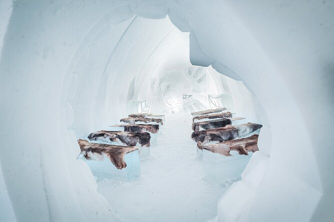 Visiting package: Guided Tour at Arctic Snow Hotel - Snow fun in the yard: sledges you don’t have to source yourself